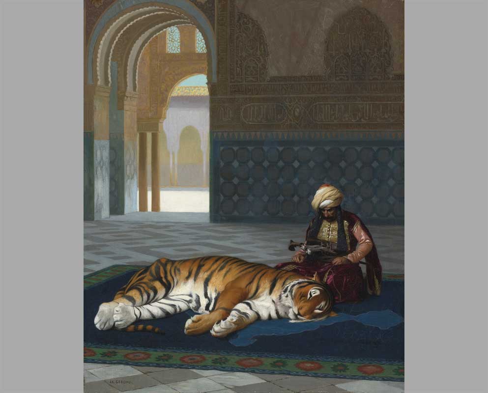25 Тигр и стражник