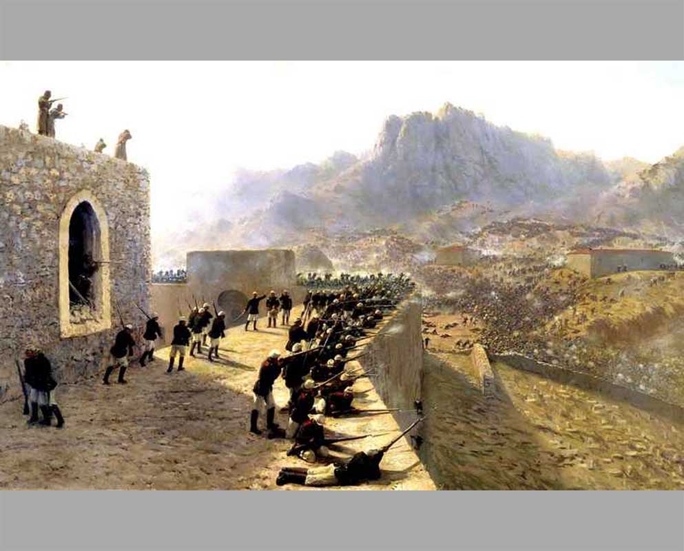 47 Отбитие штурма крепости Баязет 8 июня 1877 года