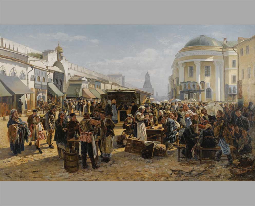 12 Тряпичный рынок в Москве