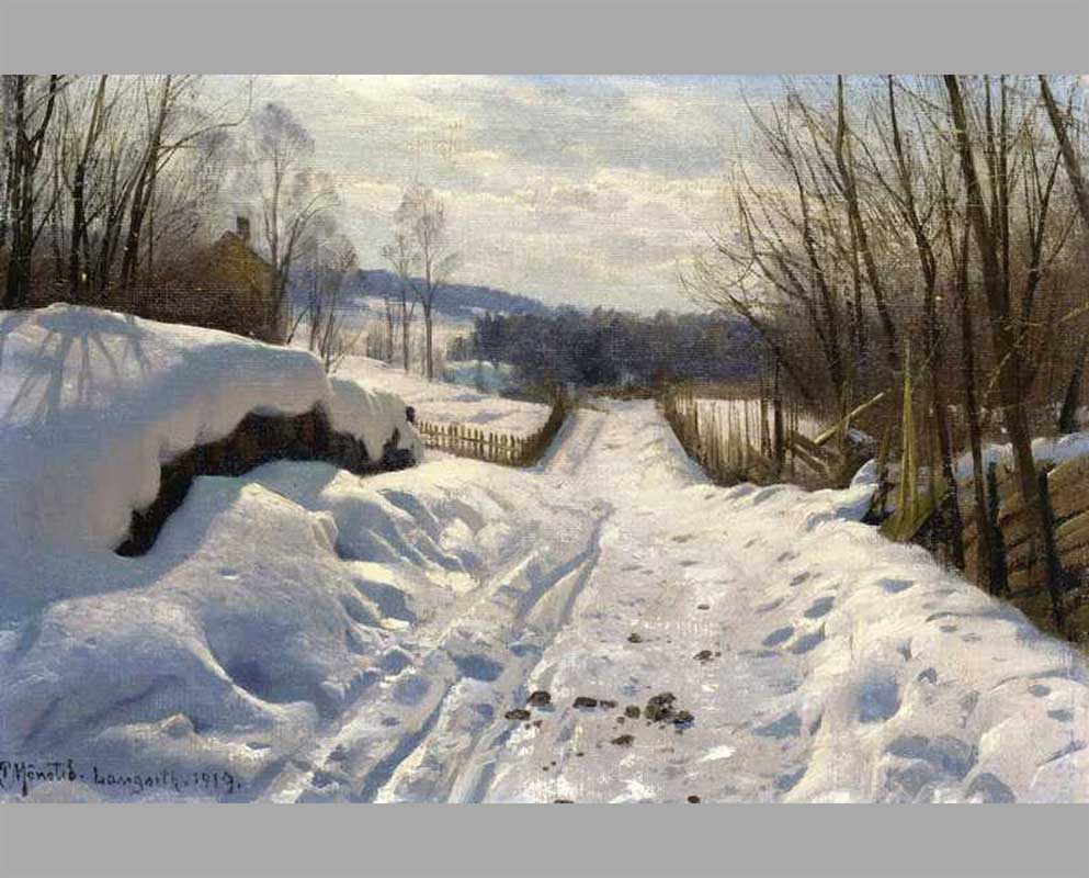 41 Снежный путь в Лангсите