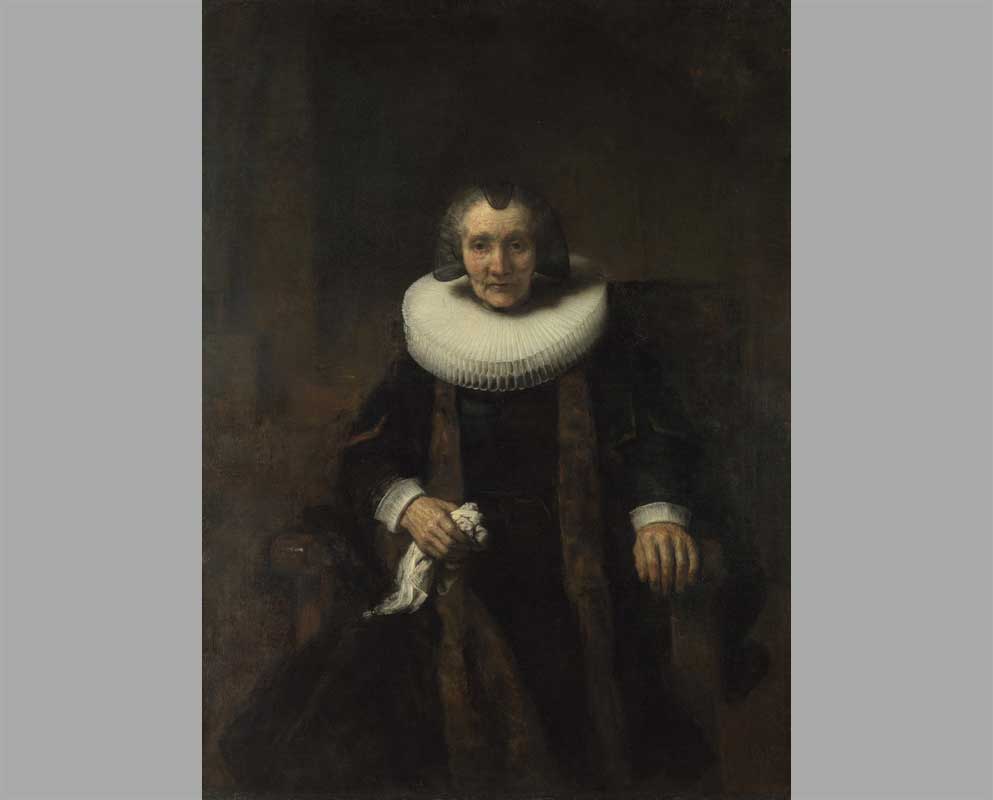 17 Портрет Маргарет де Гир, Жены Якоба Трипа