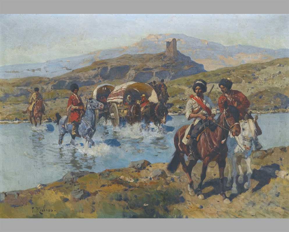 1 Козаки переходят реку вброд