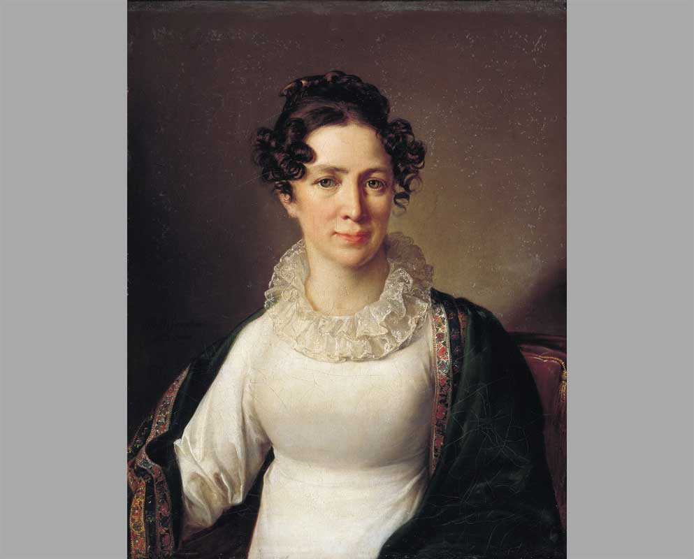 3 Портрет А.А.Тропининой - сестры художника