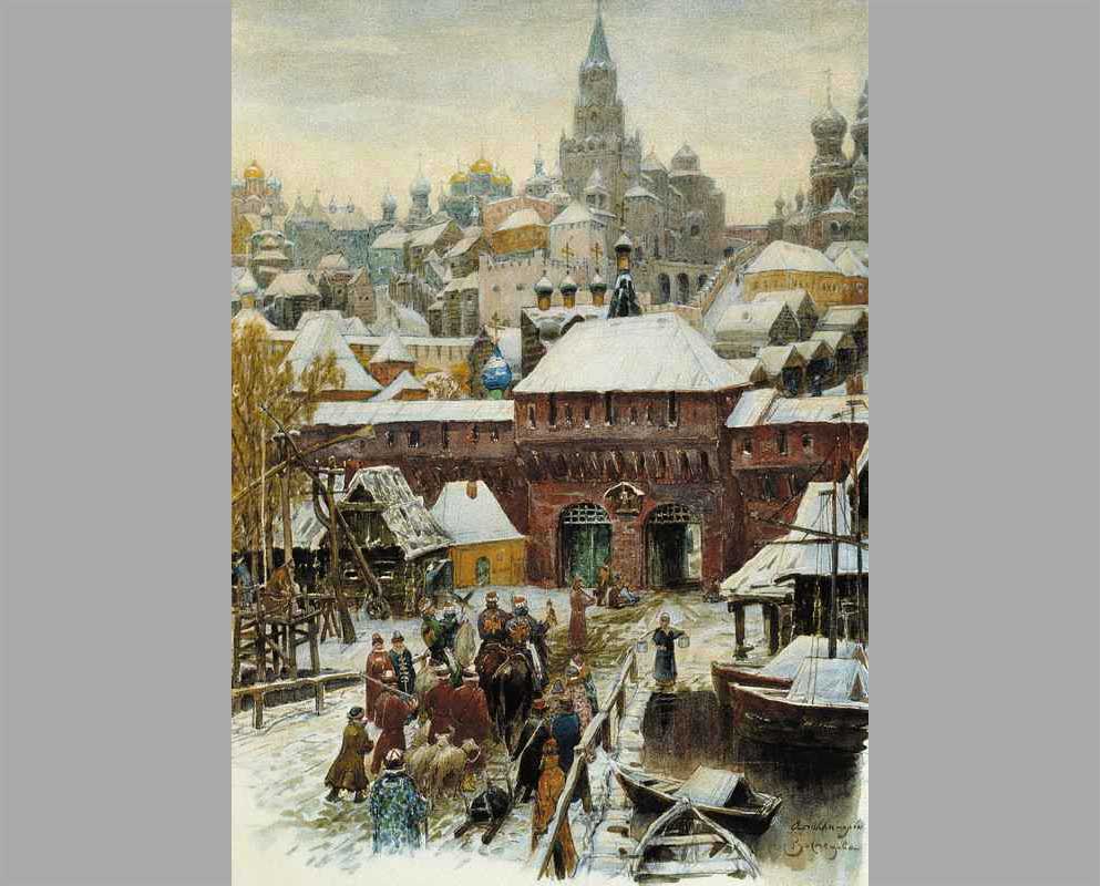 7 Москва. Конец XVII века