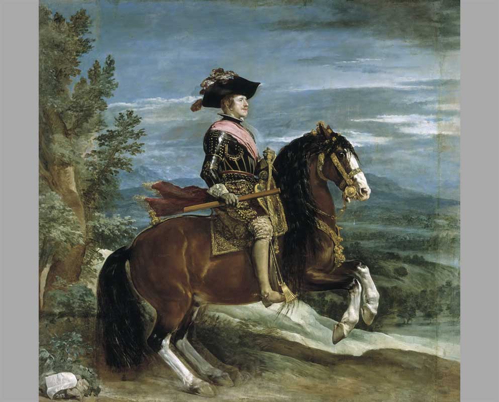 38 Конный портрет Филиппа IV