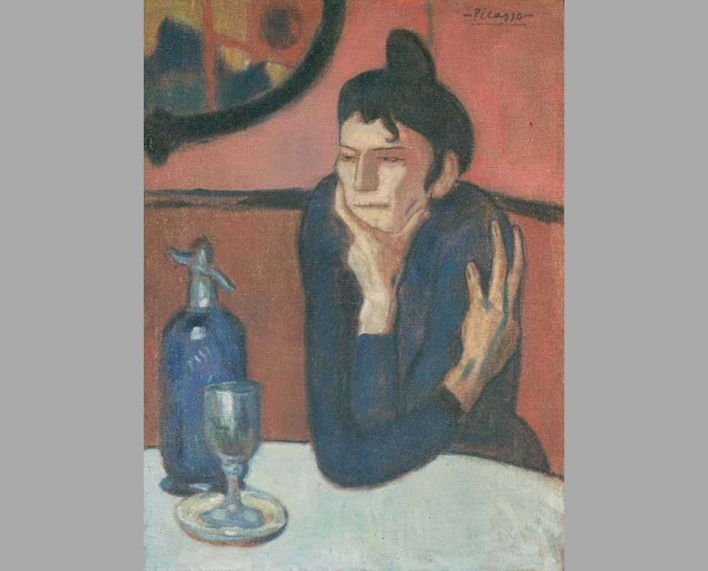 35 Пабло Пикассо. Любительница абсента