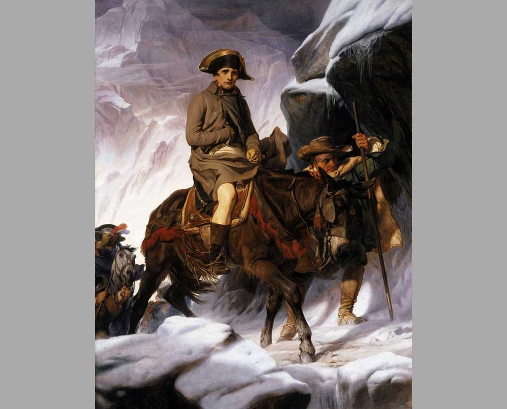 41 Пол Деларош Переход Наполеона через Альпы