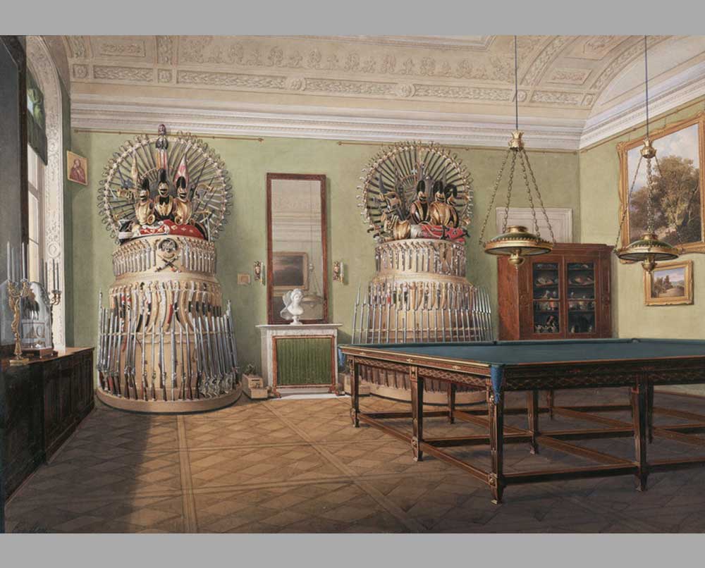 20 Эдуард Гау Бильярдная комната императора Александра II