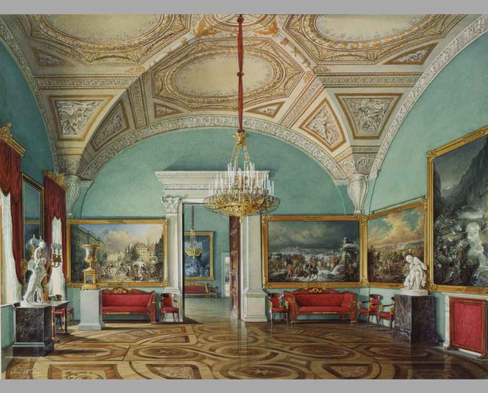 40 Эдуард Гау Зимний дворец, вторая комната военной галереи