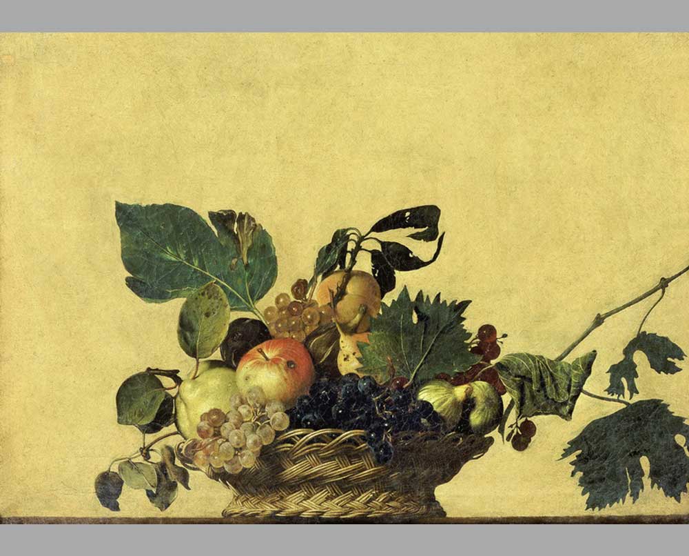 33 Микеланджело Караваджо Корзина с фруктами