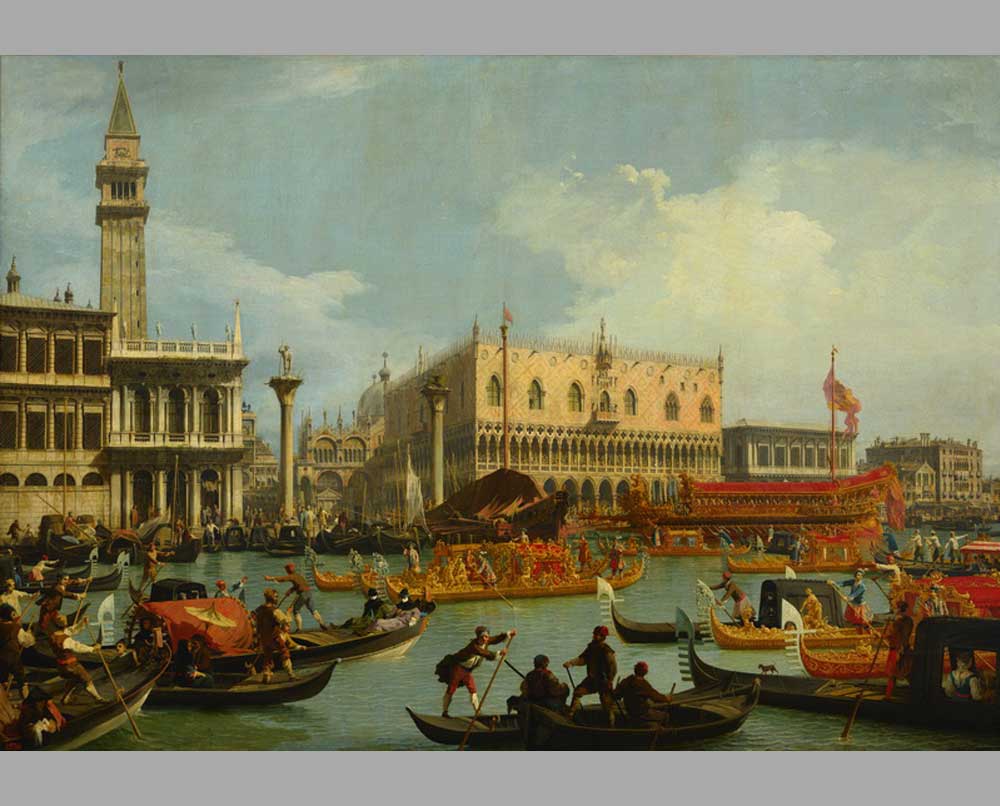 70 Джованни Каналетто Праздник обручения венецианского дожа с Адриатическим морем