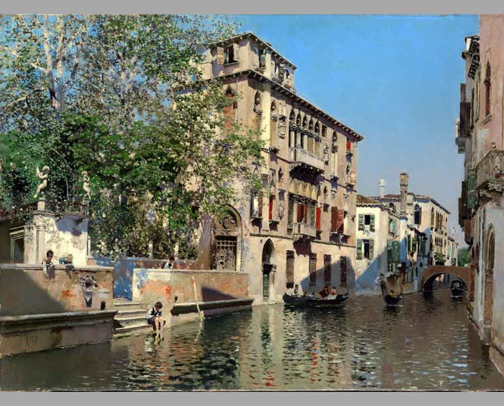 115 Мартин Ортега Канал в Венеции