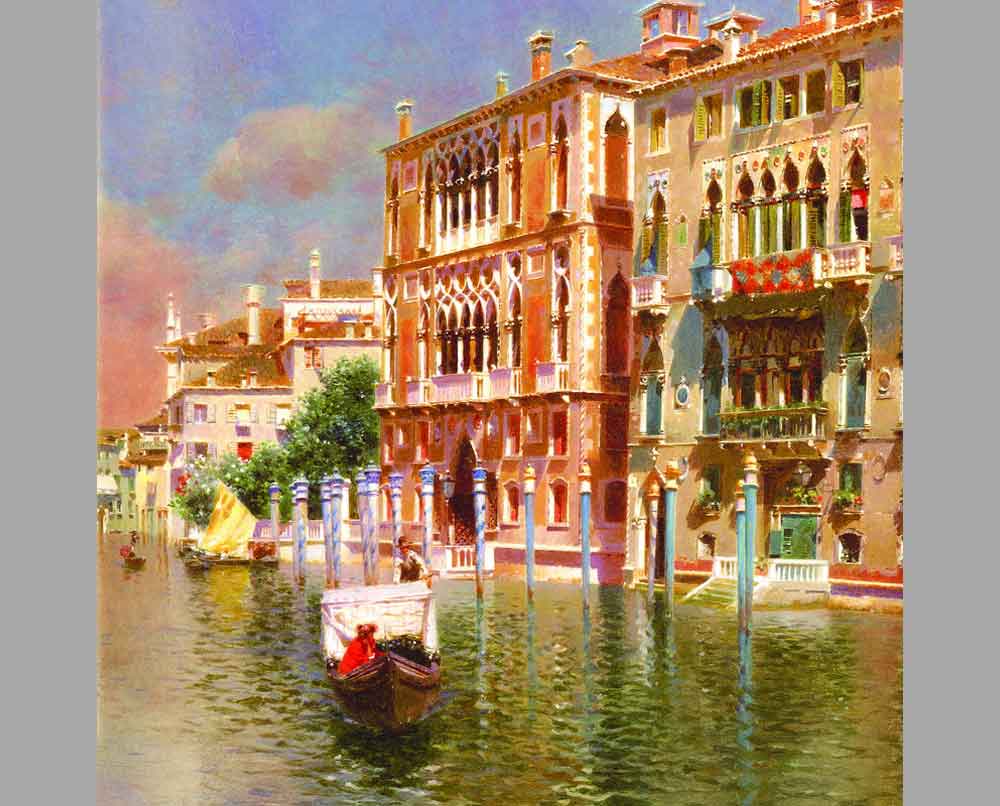 129 Рубенс Санторо Гранд канал, Венеция